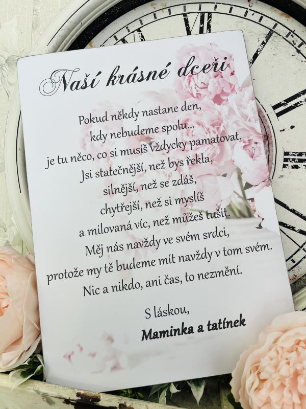 Dárek pro dceru od rodičů