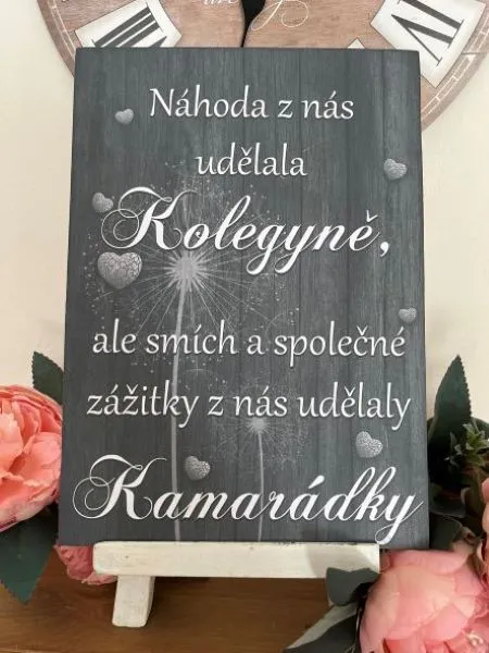Obrázek pro kolegyni - pampeliška