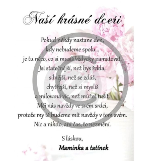 Dárek pro dceru od rodičů