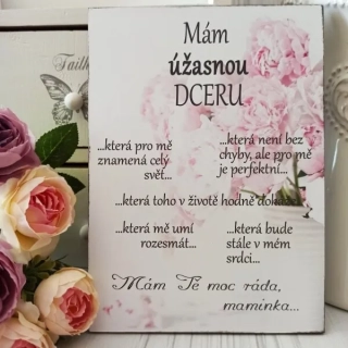 Dárek pro dceru k narozeninám