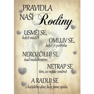Pravidla naší rodiny - hnědá