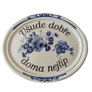 Boží požehnání - velké, modré květiny