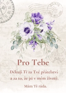 Dárek pro kamarádku