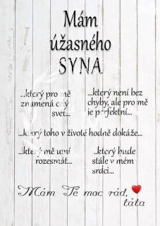 Dárek pro syna od táty